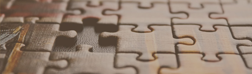 um puzzle como imagem ilustrativa da página de vídeos de apoio